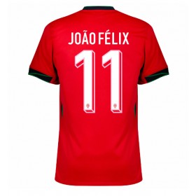 Pánské fotbalový oblečení Portugalsko Joao Felix #11 Domácí košile ME 2024 Krátkým Rukávem